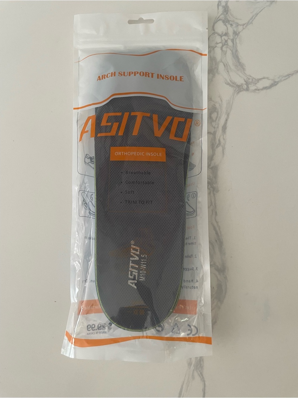 ASITVO Orthopedic Arch Support Insole